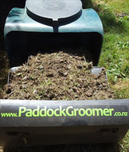 Paddock Groomer manure collector